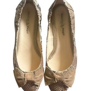 Women's Brown Ballet Flats size 8